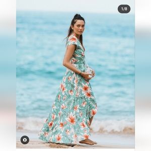 XIX Palms Seychelles Wrap Dress